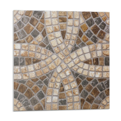 Dekorpanel falra Mozaik elrendezés szövésben