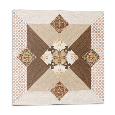 Falpanel Mozaikminta dekoratív részletekkel