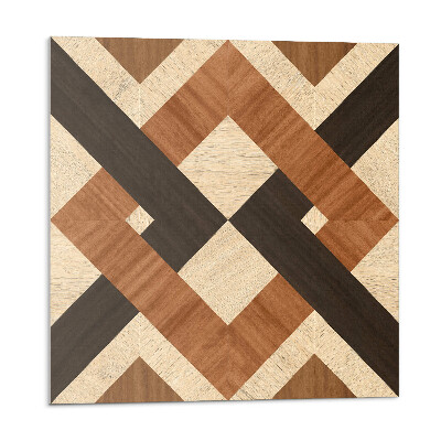 Öntapadó falburkolat Geometrikus fa motívum