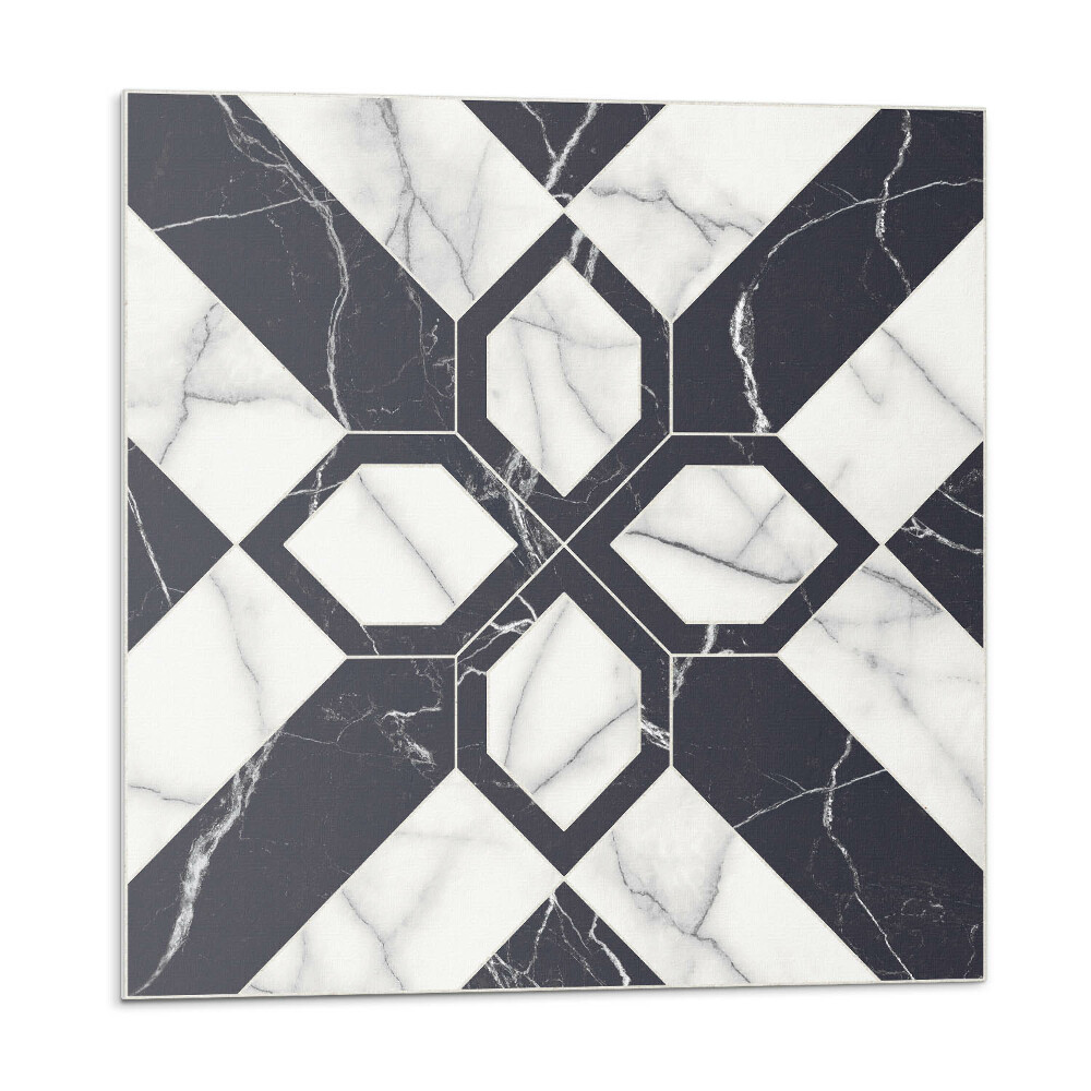 Dekorpanel falra Márványminta geometriai alakzatokban