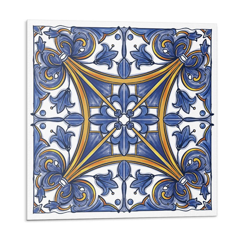 Öntapadó falburkolat Növényi díszek harmonikus stílusban