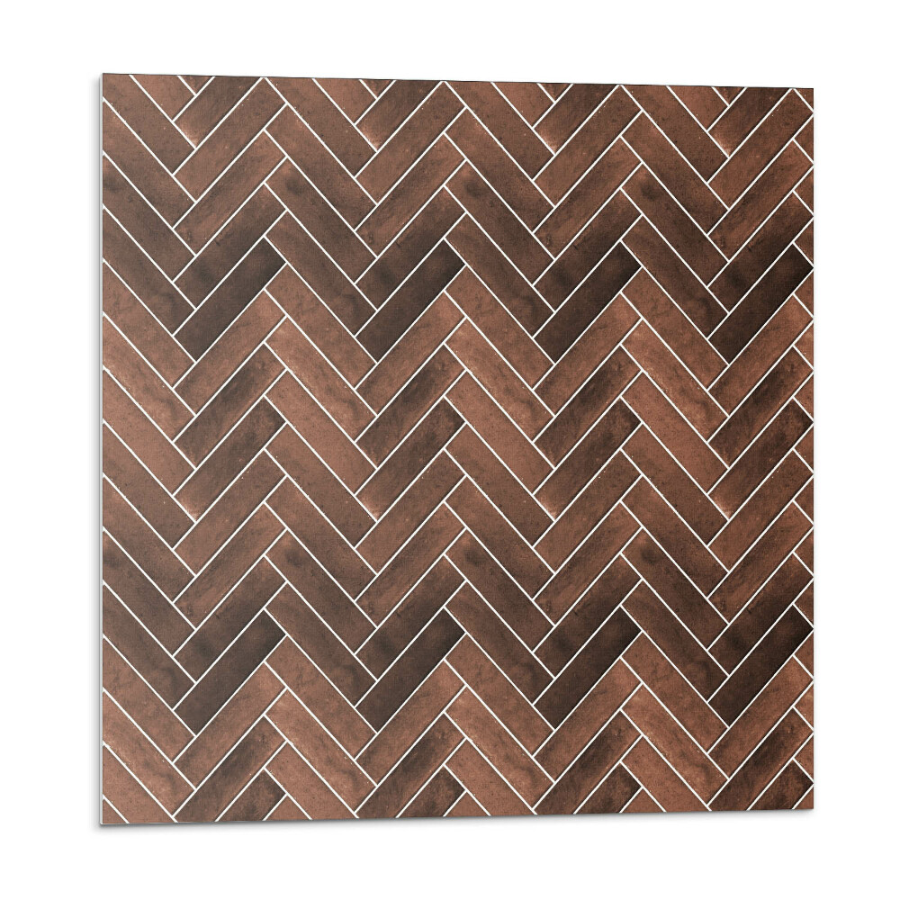 Pvc falburkolat Halszálkás minta fa díszítésekkel