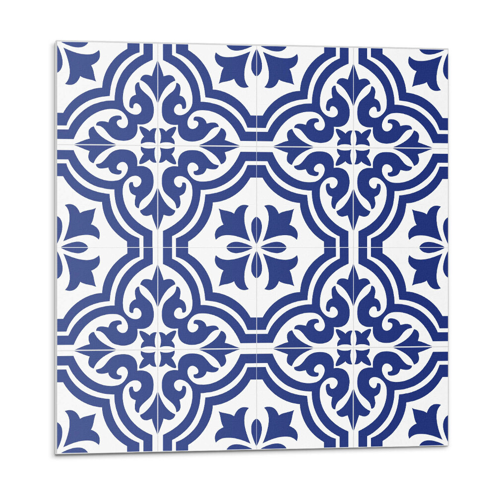 Dekorpanel falra Növényminták csempézett elrendezésekben