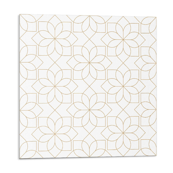 Pvc falburkolat Virággeometria modern stílusban