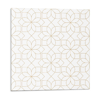 Pvc falburkolat Virággeometria modern stílusban