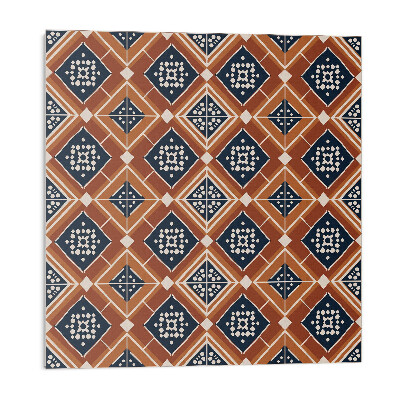 Dekorpanel falra Geometria barna és fehér árnyalatokban