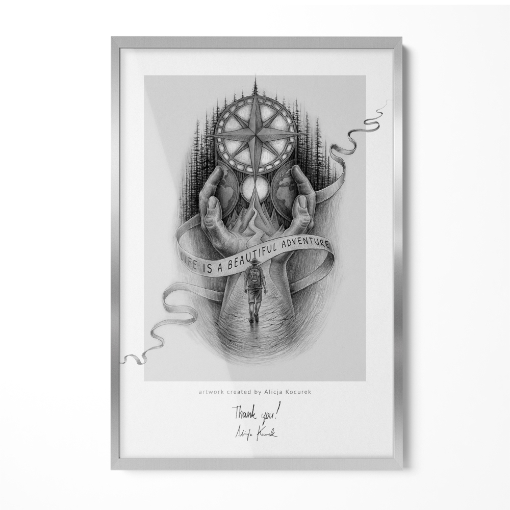 Ezüst Fali Képkeret 20x30