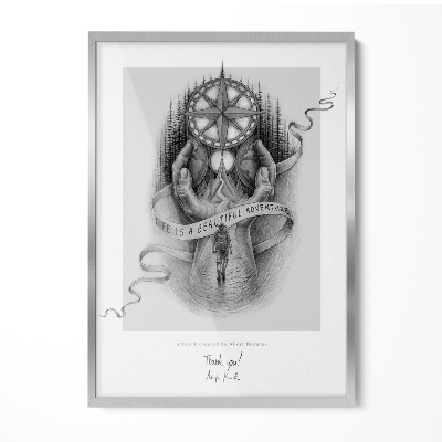 Arany Fénykép Képkeret 70x100