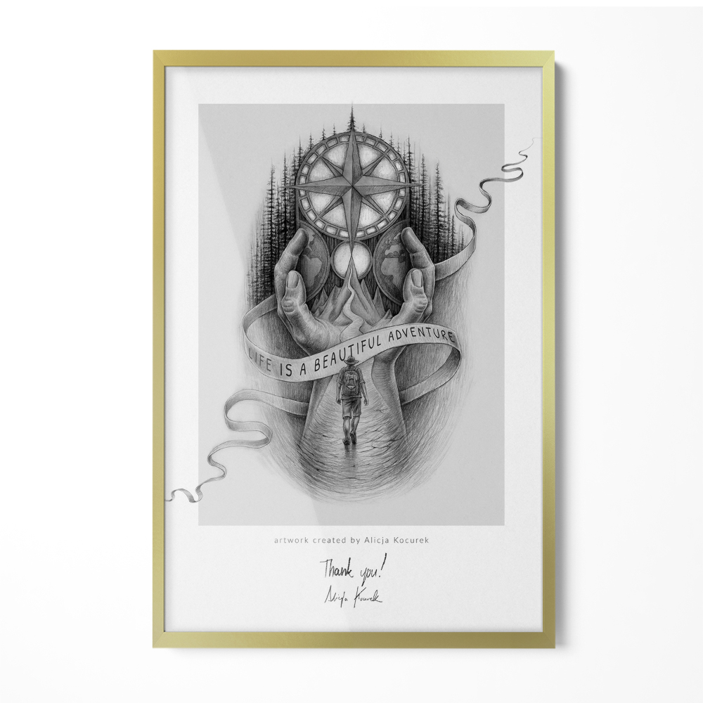 Arany Fali Képkeret 20x30