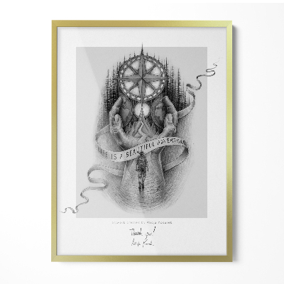 Arany Fali Képkeret 60x80