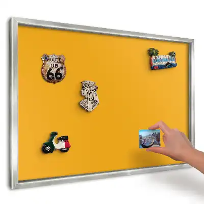 Intenzív sárga energia mintás fali mágnestábla