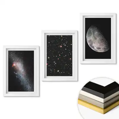 Fali kép összeállítás Az univerzum kozmikus szépsége képekben