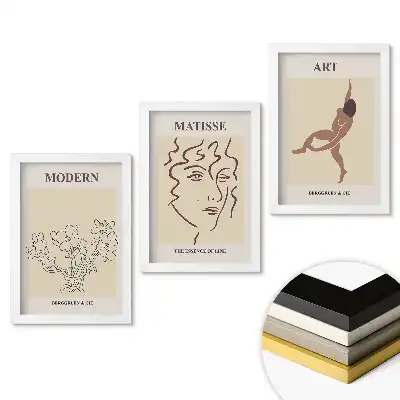 Fali kép összeállítás Modern inspirációk az absztrakt művészetben