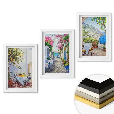 Festői kilátás bájos helyekről falikép összeállítás