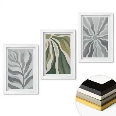 Minimalista növényi inspirációk fali kép összeállítás