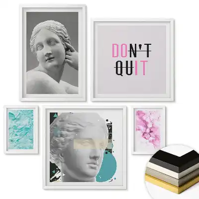 Fali galéria készlet Inspiráló grafikák az otthonodba