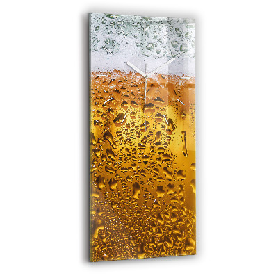 Téglalap alakú üvegóra Egy bögre sör