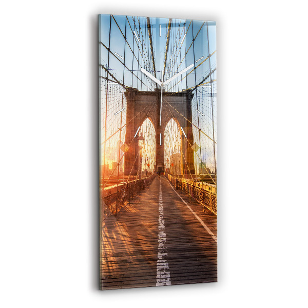 Téglalap alakú üvegóra Brooklyn híd NYC