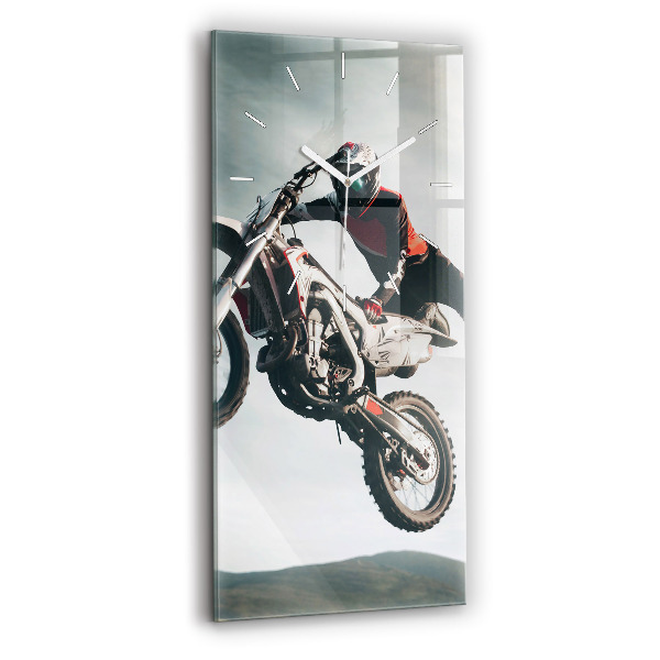 Négyszögletes üvegóra Motorkerékpár Adrenalin stílus