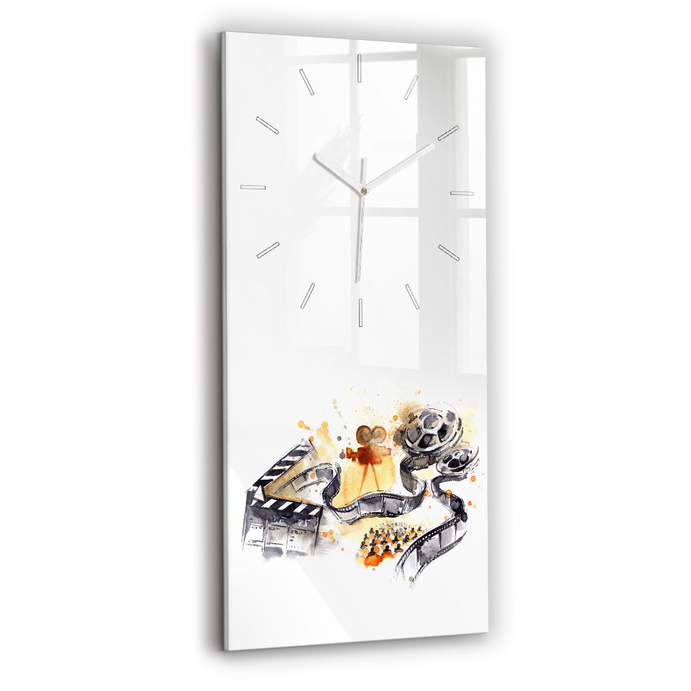 Négyszögletes üvegóra Mozgóképes kamera