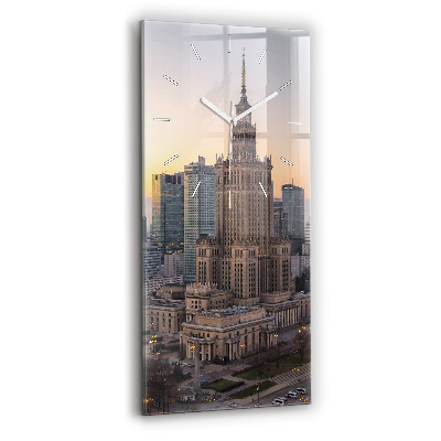 Téglalap alakú üvegóra Varsói panoráma
