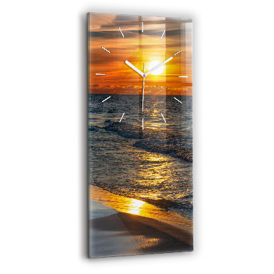 Négyszögletes üvegóra Władysławowo Balti-tenger