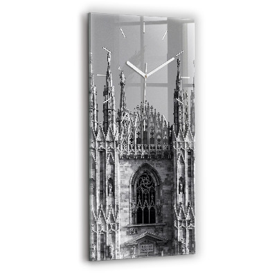 Négyszögletes üvegóra Duomo Di Milano székesegyház