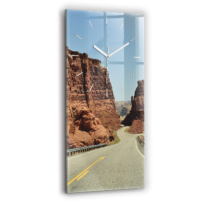 Négyszögletes üvegóra 66-os út az USA-ban