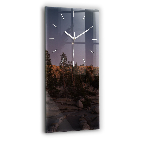 Téglalap alakú üvegóra A Yosemite sziklás útja