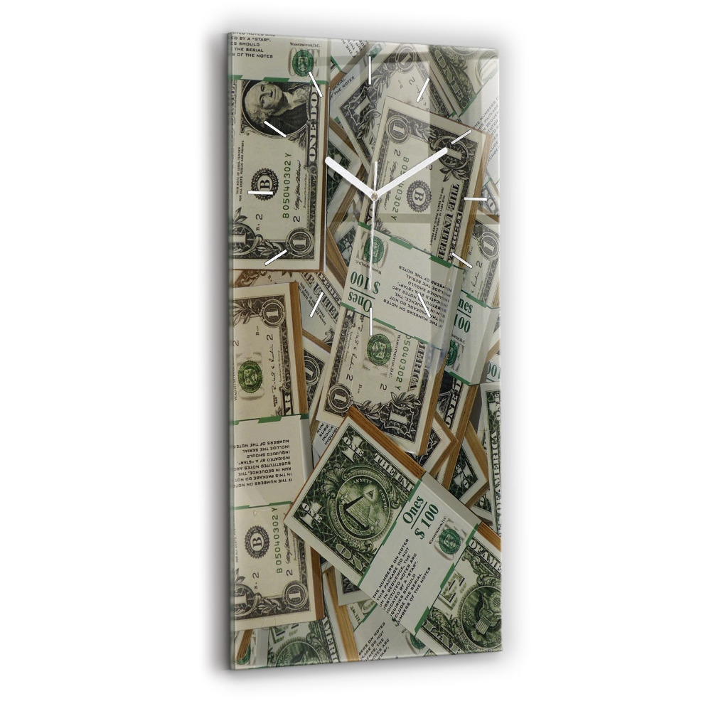 Négyszögletes üvegóra 1 amerikai dollár