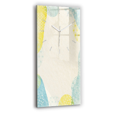 Téglalap alakú üvegóra Mintás keret