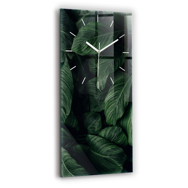 Négyszögletes üvegóra Trópusi monstera