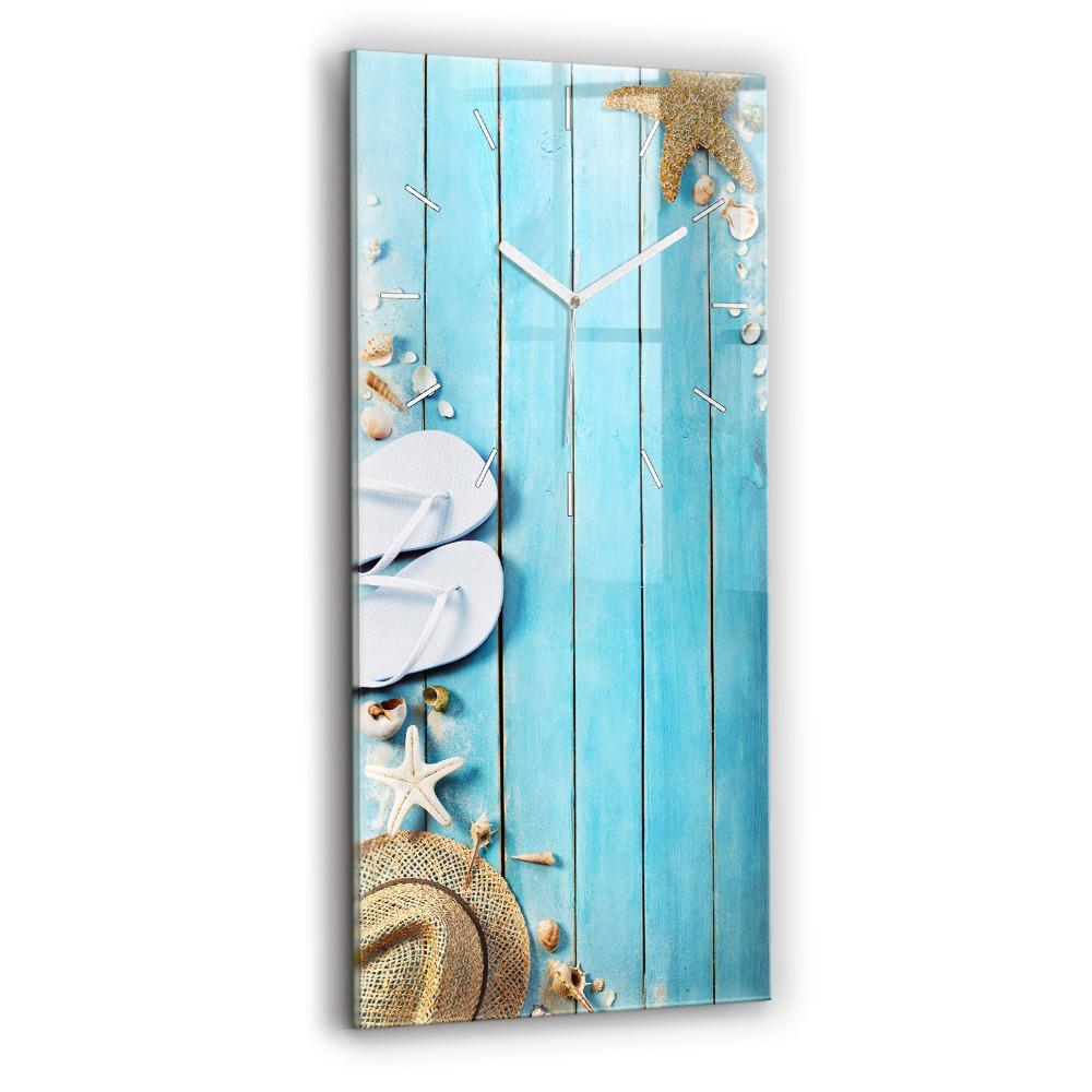 Négyszögletes üvegóra Nyaralási kiegészítők