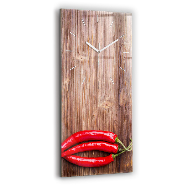 Téglalap alakú üvegóra Paprika