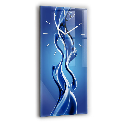 Téglalap alakú üvegóra Folyékony absztrakt