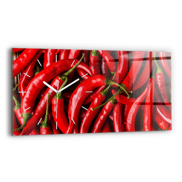 Üvegóra vízszintesen Forró paprika