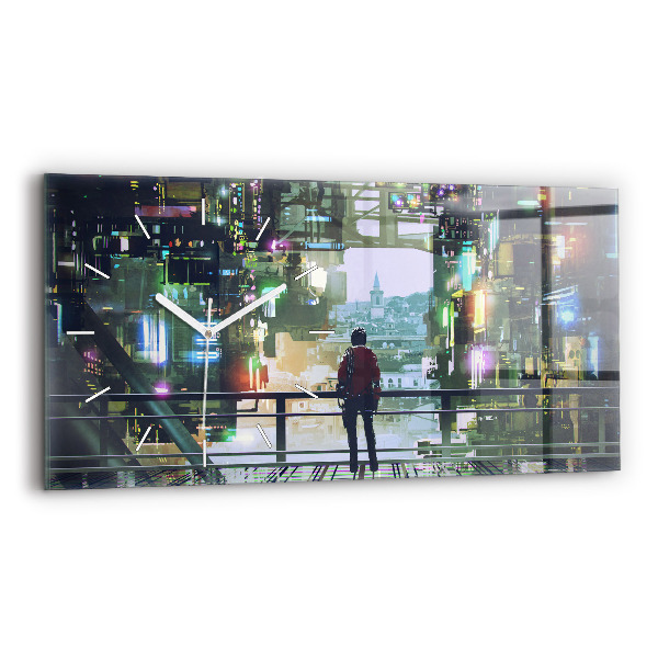 Üvegóra vízszintesen Cyber Punk