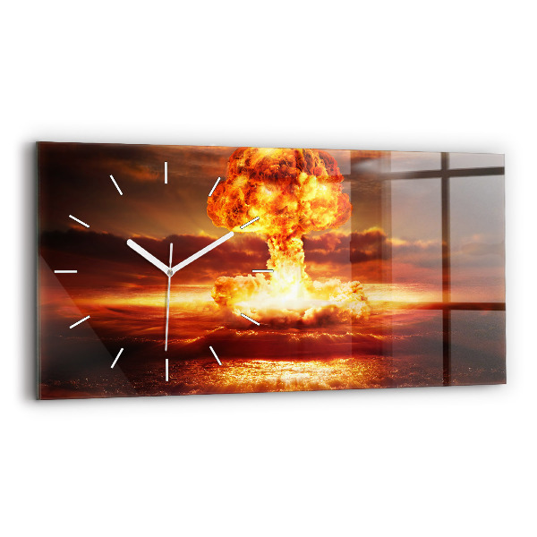 Vízszintes üvegóra Atombomba robbanás