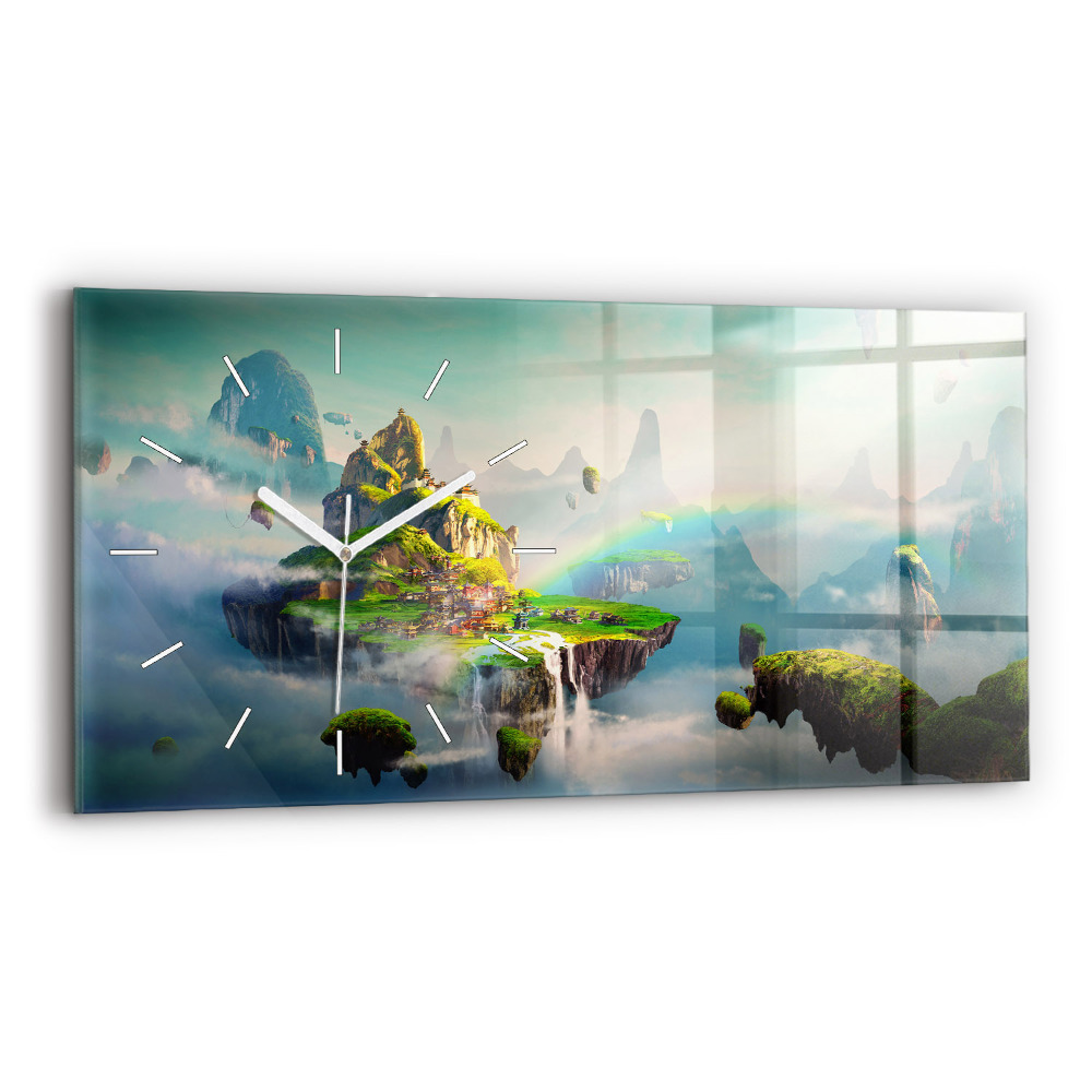 Üvegóra vízszintesen Kínai fantázia jelenetek