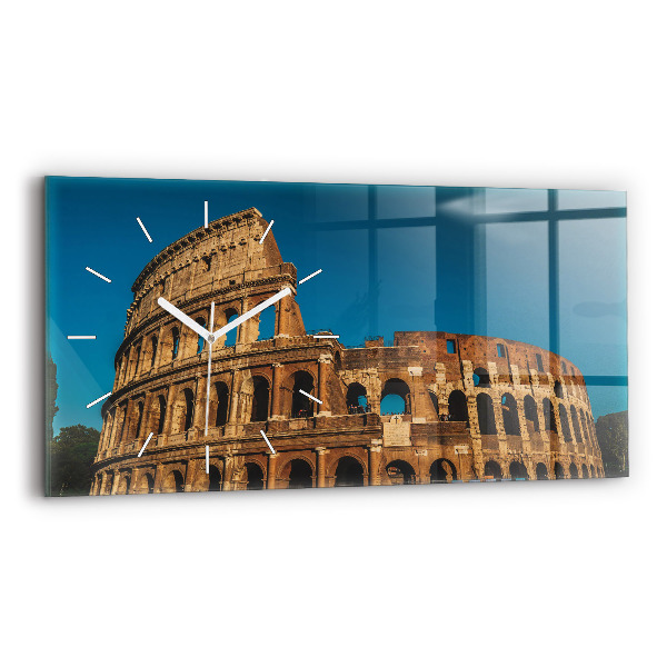 Üvegóra vízszintesen Colosseum Olaszországban