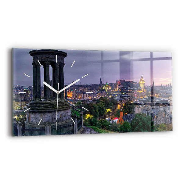 Üvegóra vízszintesen Edinburgh a Calton Hillről