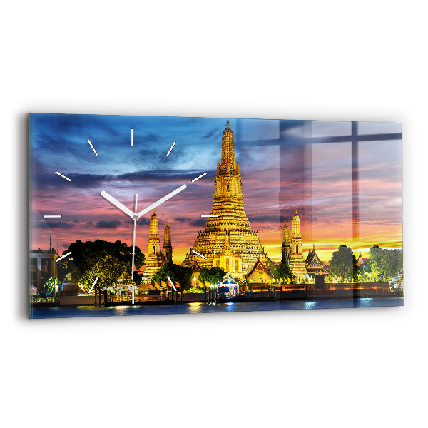Üvegóra vízszintesen Templom Bangkokban