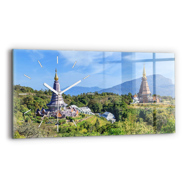 Vízszintes üvegóra Chiang Mai nemzeti park