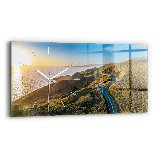 Vízszintes üvegóra San Francisco út