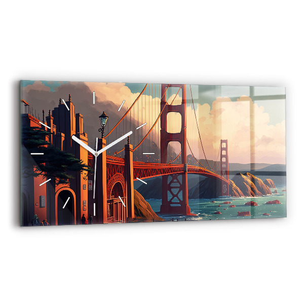 Üvegóra vízszintesen San Francisco híd