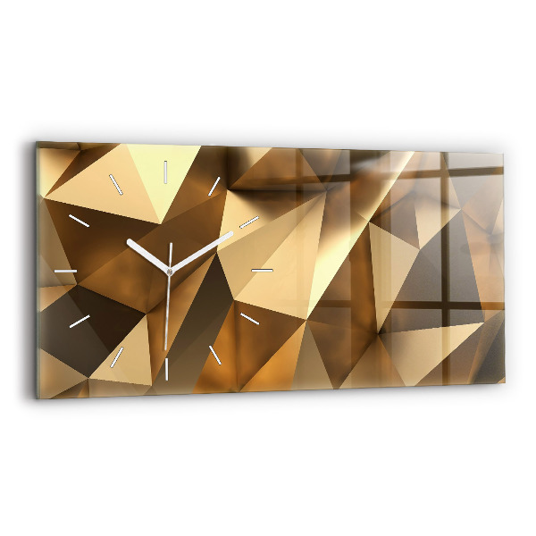 Vízszintes üvegóra Geometrikus textúra