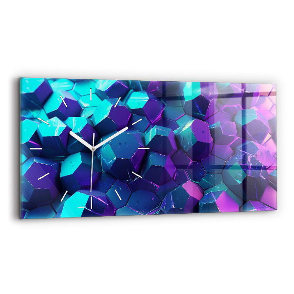 Vízszintes üvegóra Geometrikus formák