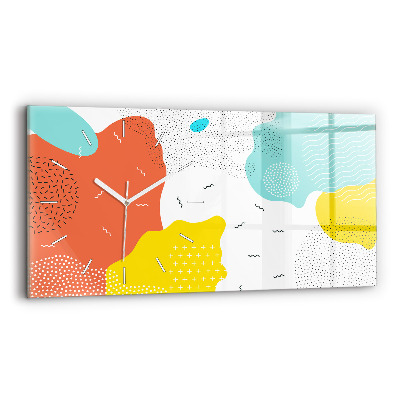 Üvegóra vízszintesen POP absztrakt