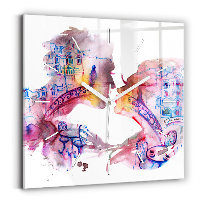 Szögletes üvegóra Két test egy lélek