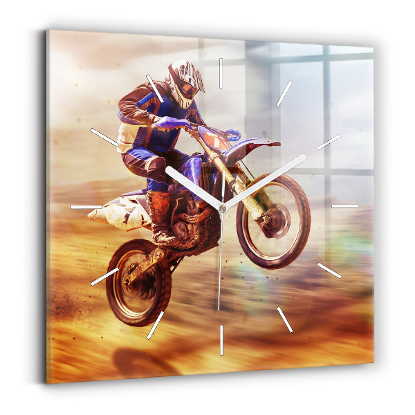 Szögletes üvegóra Enduro motocross